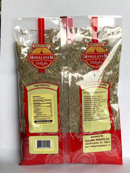 Himalayan Delight Dry Lemongrass - 100 gms - Food / Masala / Dal