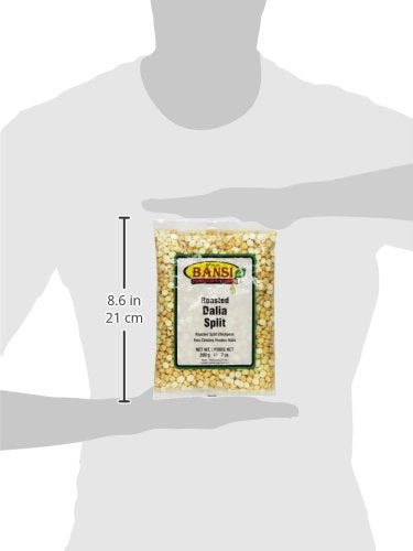 Bansi Roasted Roasted Dalia Split Split Chickpeas 7oz