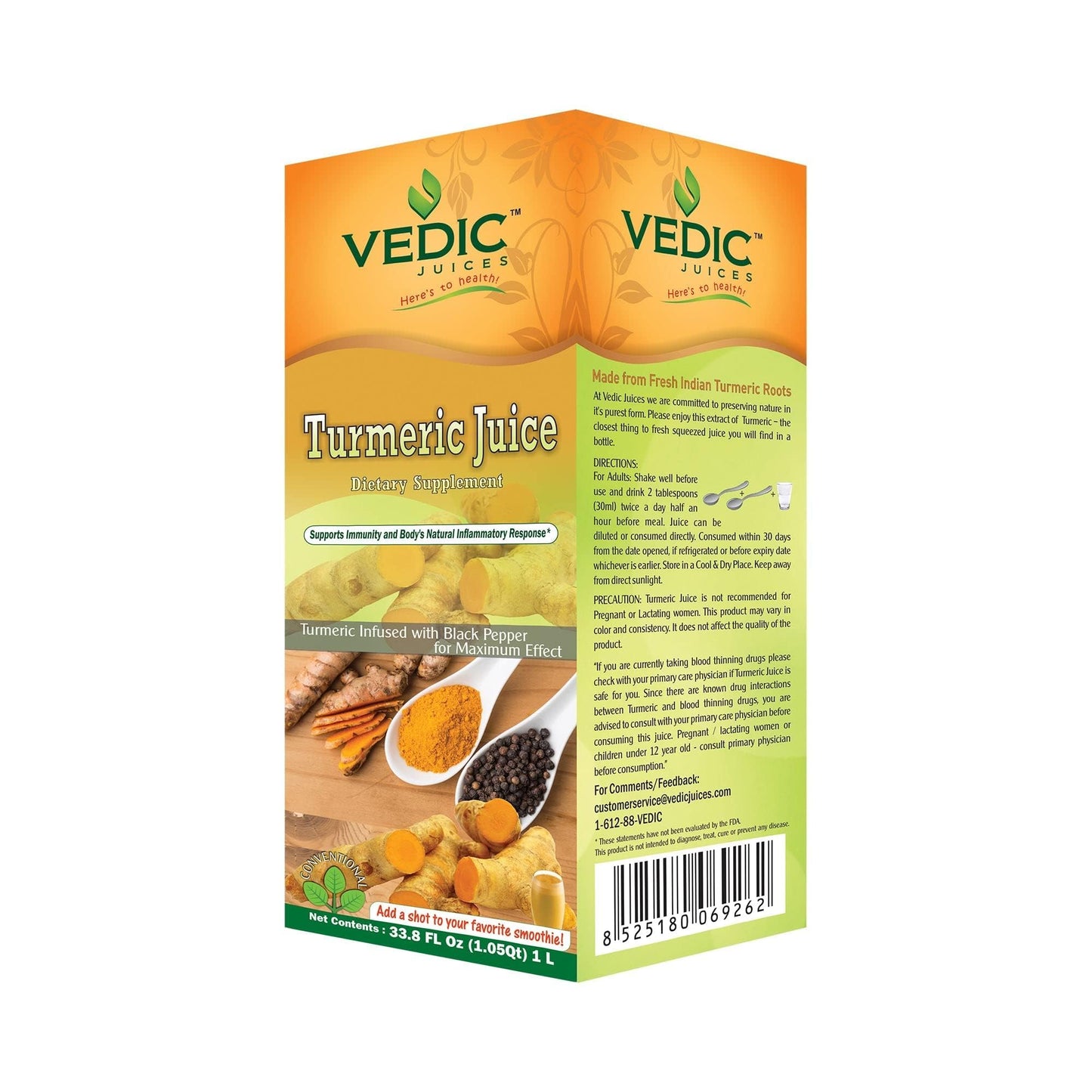 Vedic Turmeric Juice 500ml