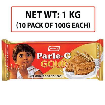 Parle-G Gold Cookies 1 kg. - Snacks & Savory
