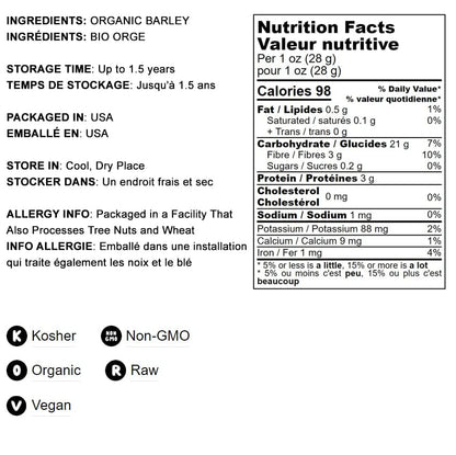Real Barley Flour 2 lb - Gourmet Indian Good