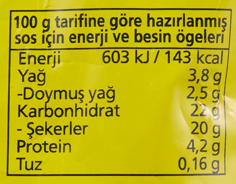 Dr. Oetker Dessert Chocolate Sauce 128gr