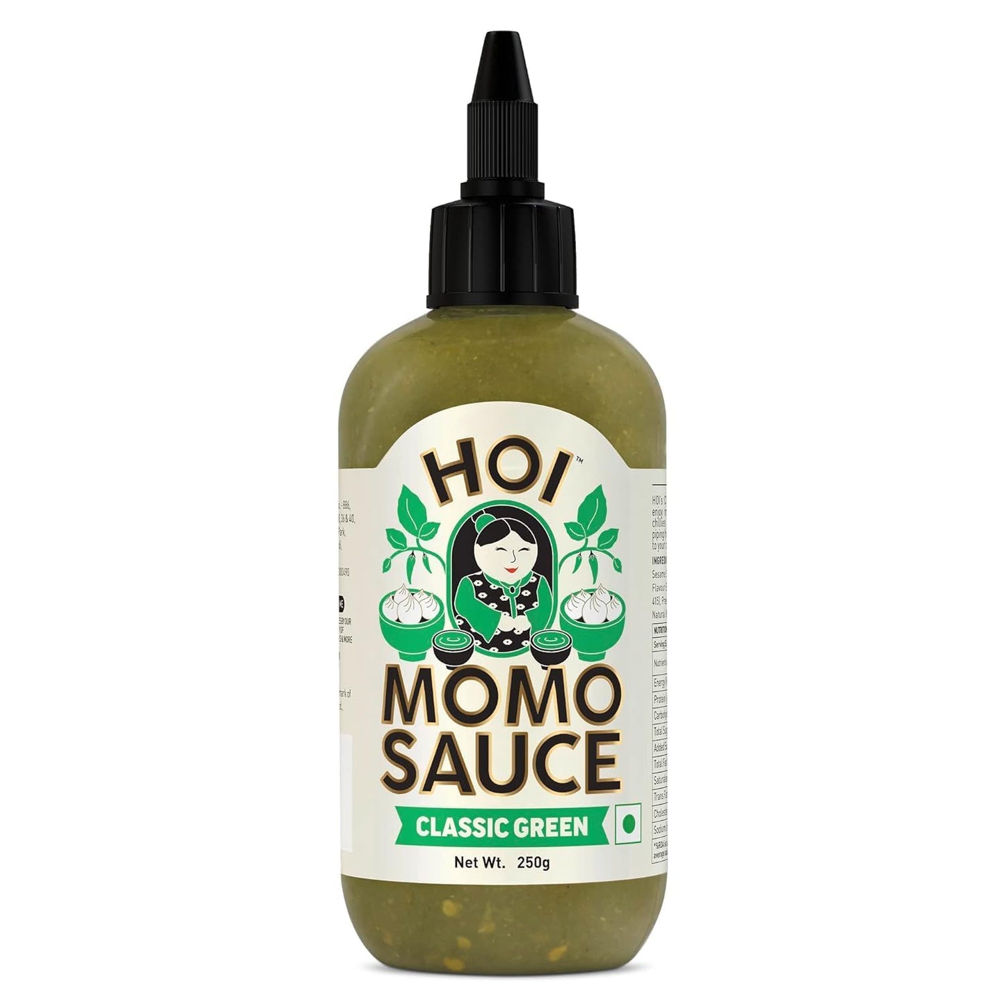 HOI MOMO SAUCE | Classic Green | 250 gm - Veg | Dipping & Serving Sauce
