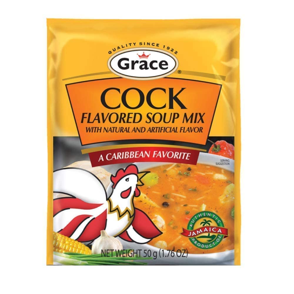 Grace Cock Flavored Soup Mix, 1.76 Oz (Pack of12)