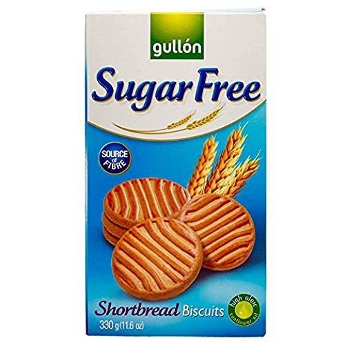 Gullon Cookie Sugar Free Shortbread Cookies, 11.6oz - 330g