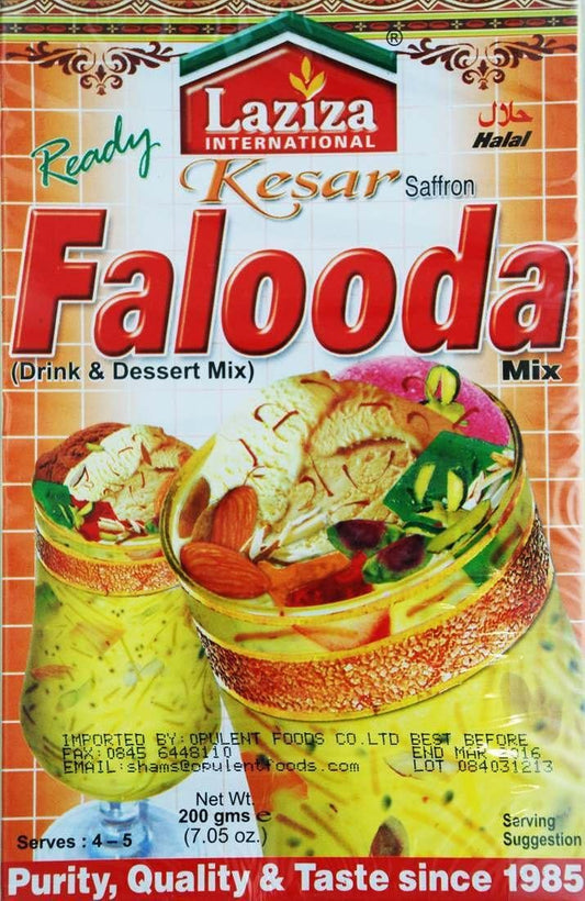 Laziza Kesar Falooda Mix-saffron 200 gms