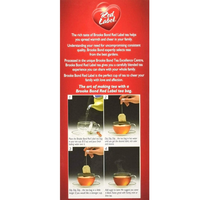 Brooke Bond red label 100 teabags