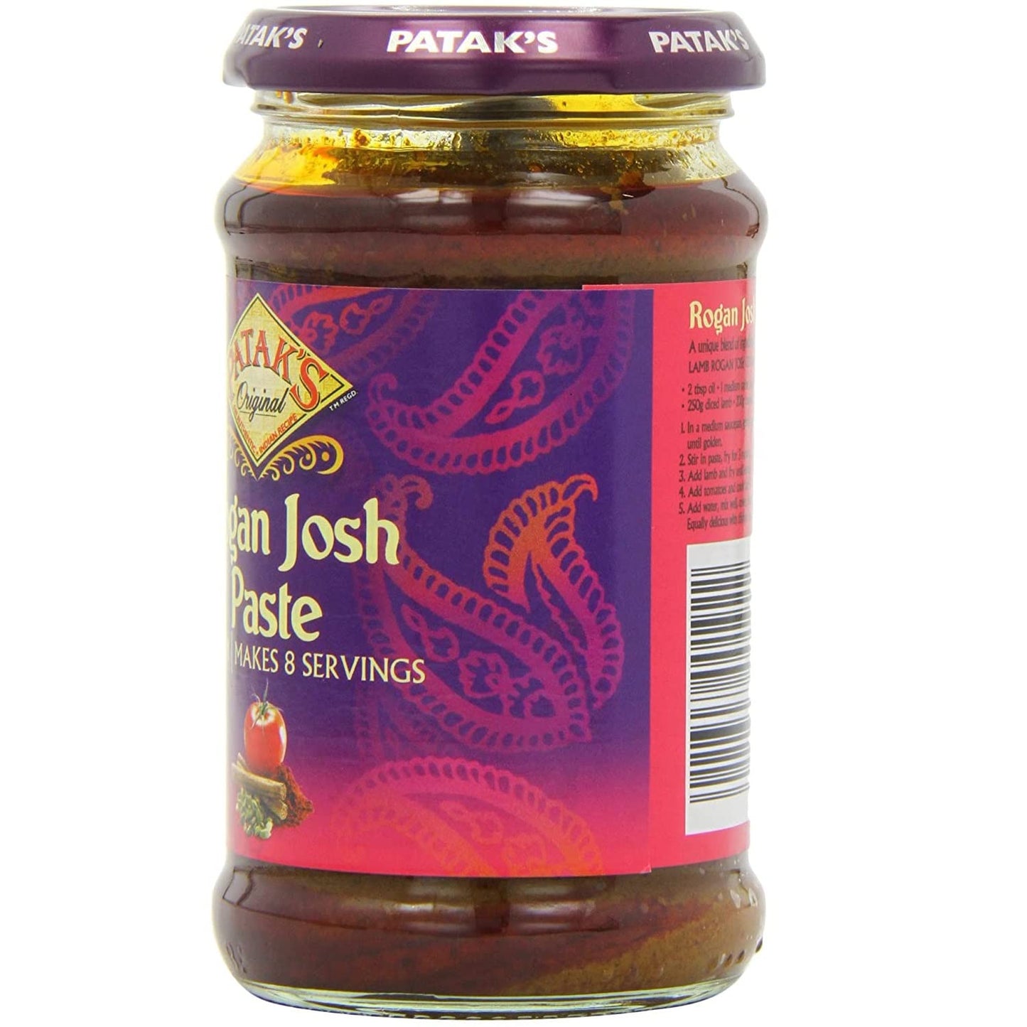 Pataks Rogan Josh Simmer Sauce, 15 oz