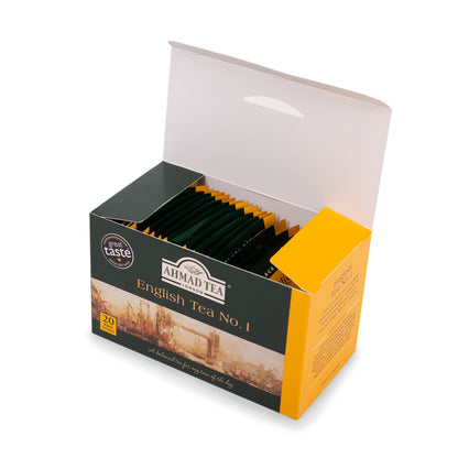 Ahmad Tea English Tea No.1, 20 count (Pack of 6)