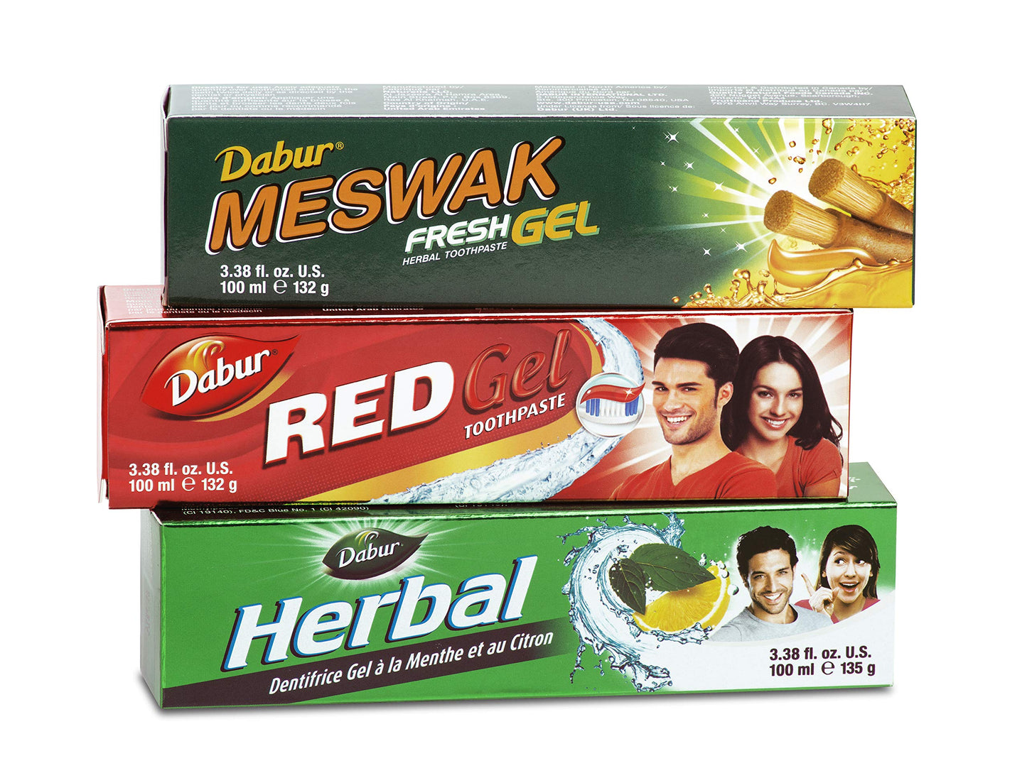 Dabur Herbal Mint and Lemon Gel Toothpaste