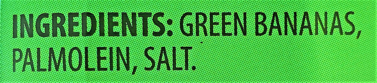 Grace Salted Green Banana Chips 2.5oz - Bananitos Verdes, Non-GMO, Gluten Free, No Trans Fat (6 Packs)