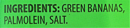 Grace Salted Green Banana Chips 2.5oz - Bananitos Verdes, Non-GMO, Gluten Free, No Trans Fat (6 Packs)