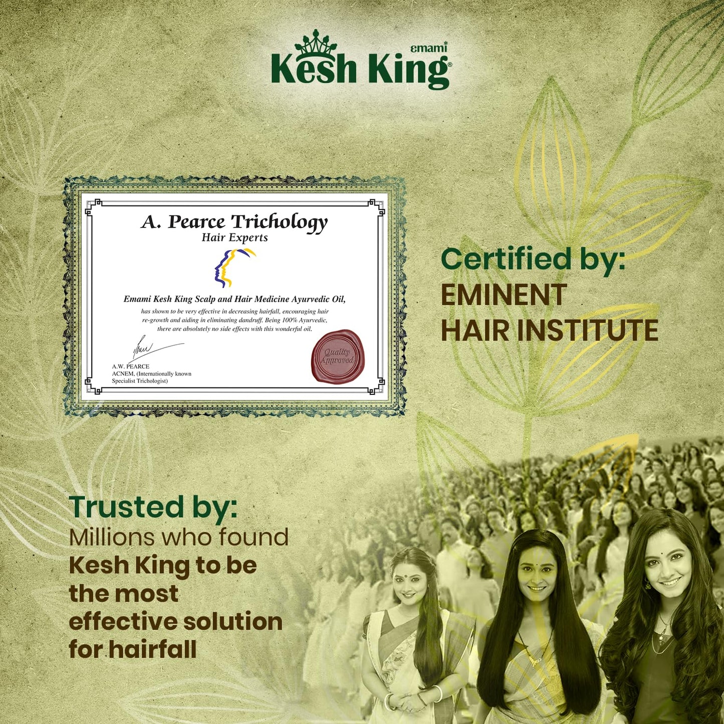 Kesh King Kesh King Ayurvedic Scalp and Hair Oil, 300 ml