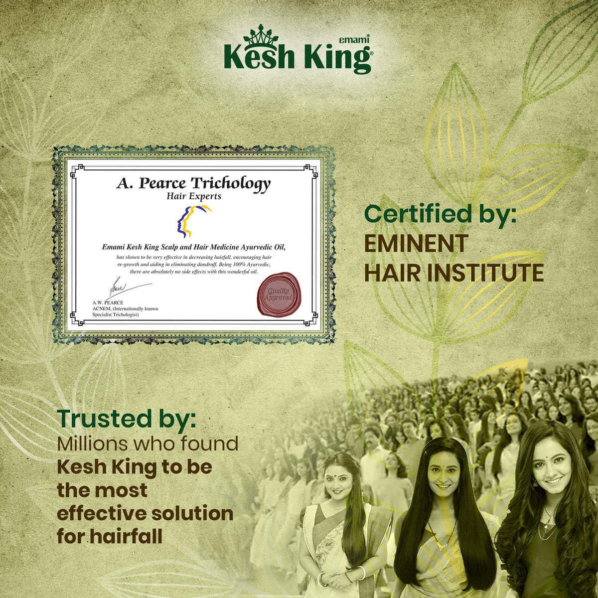 Kesh King Kesh King Ayurvedic Scalp and Hair Oil, 300 ml