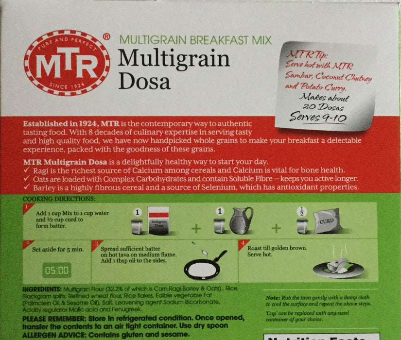 MTR Multigrain Dosa Mix 500 gms