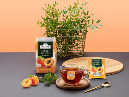 Ahmad Tea Apricot Sunrise , Tea Bags, 20-Count Boxes