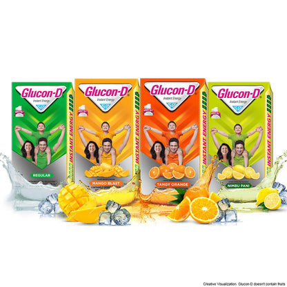 Glucon-D Orange 400 g Jar