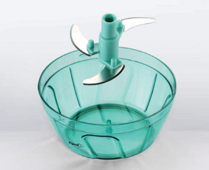 "Pigeon" by Stovekraft New Handy Mini Plastic Chopper with 3 Blades, Green (BPA FREE)