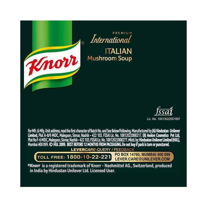 Knorr Italian Mushroom Soup 48gm