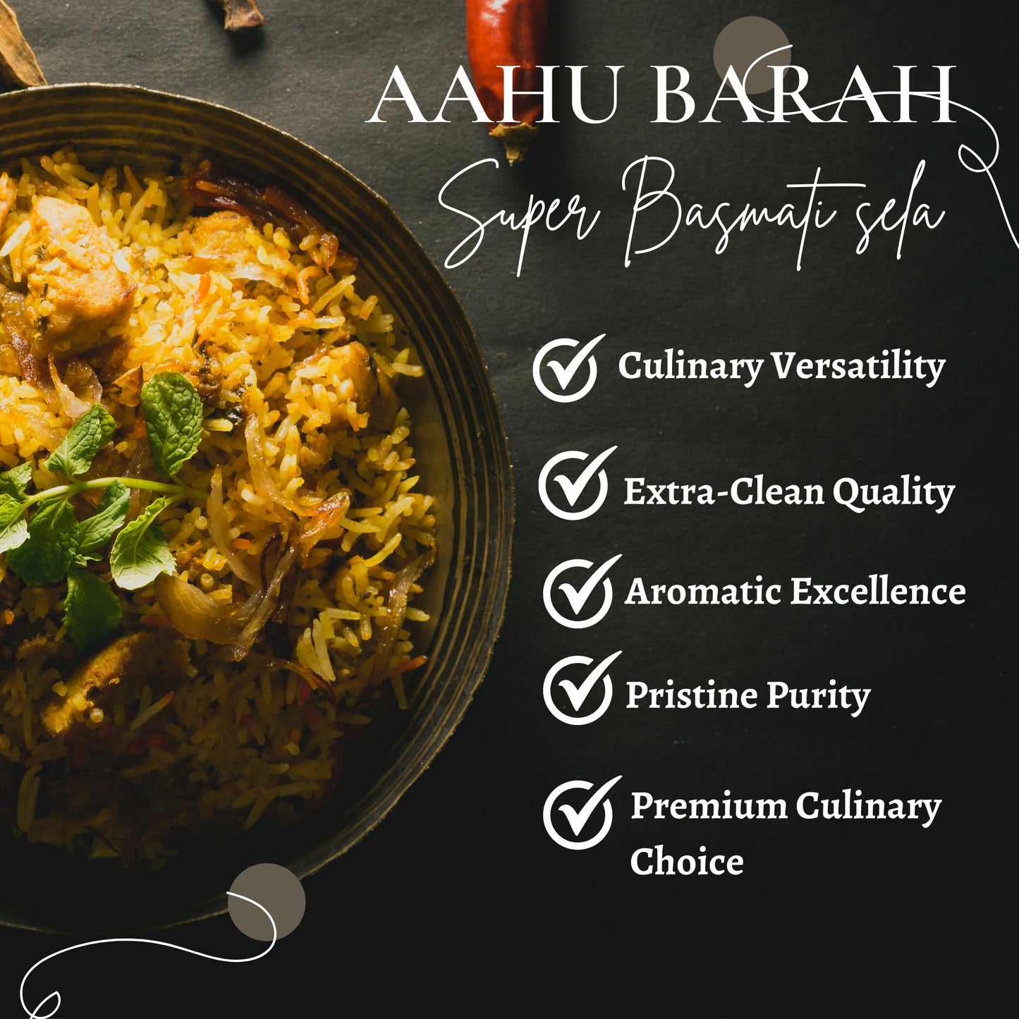 Aahubarai Xtra Clean Sela Basmati 10 lbs