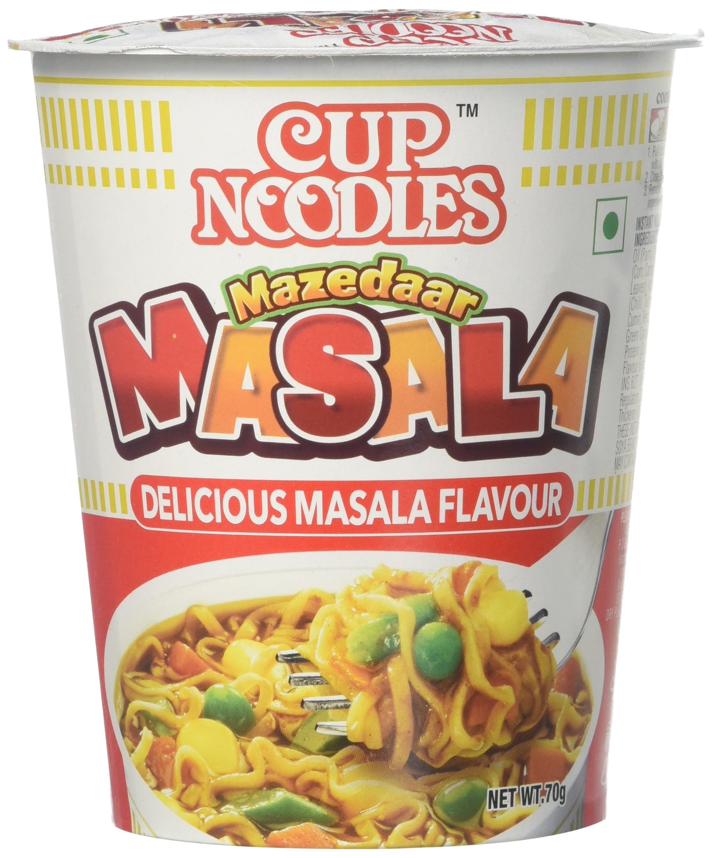 Cup Noodles Mazedaar Masala, 70g - Pack of 3
