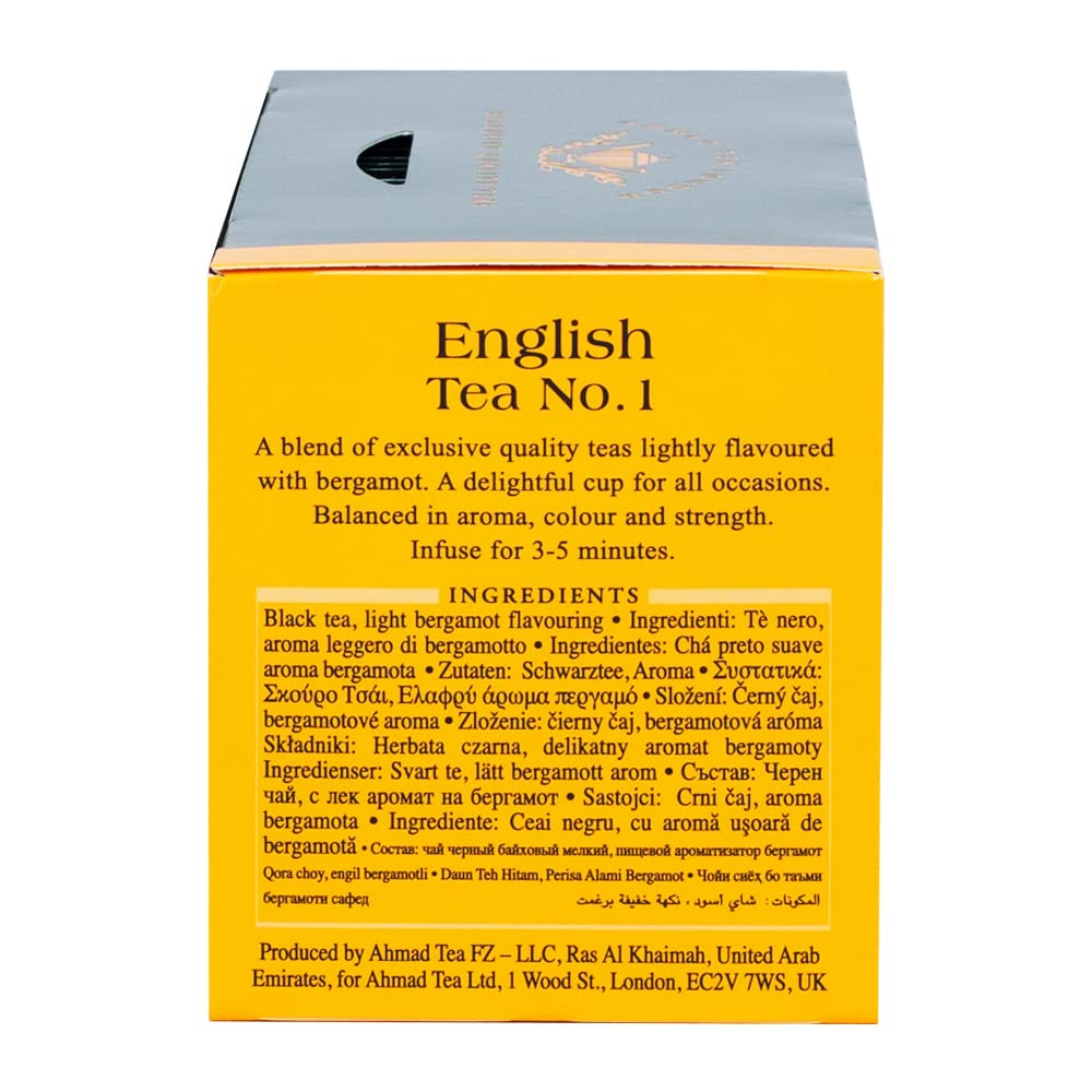 Ahmad Tea English Tea No.1, 20 count (Pack of 6)