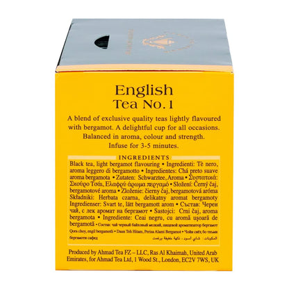 Ahmad Tea English Tea No.1, 20 count (Pack of 6)