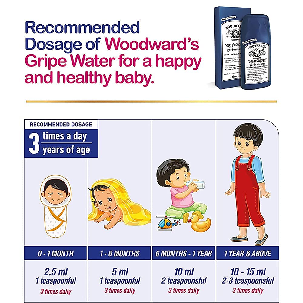 Woodward's Gripe Water 130ml (Pack of 3)