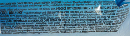 Gulln | Sugar Free Choco Chip Biscuits | 4 x 125g | Pack of 4