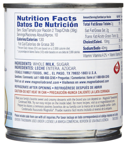 Borden's Magnolia Sweetened Condensed Milk 14 Oz