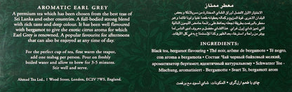 Ahmad Aromatic Earl Grey 100 tea bags