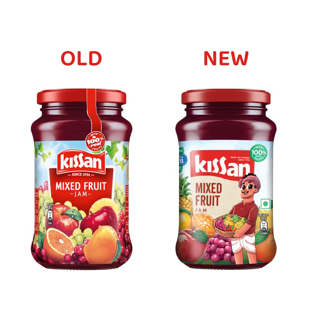 Kissan Mixed Fruit Jam 500 gms - Sauce & Ketchup