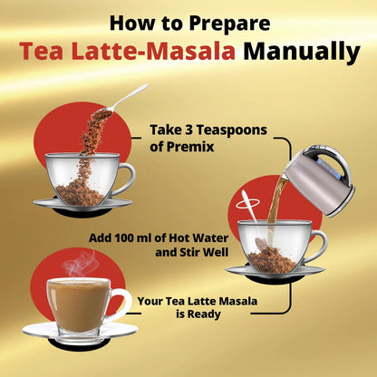 Cafe Desire Tea Latte Unsweetened Masala 650 Grams