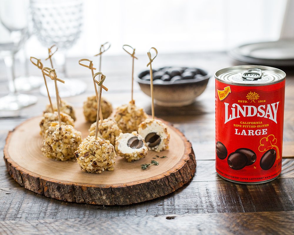 Lindsay Large Black Ripe Pitted Olives 6 oz - Food / Masala / Dal