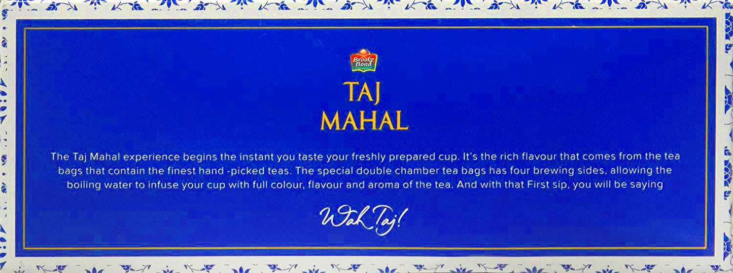 Taj Mahal 100 teabags