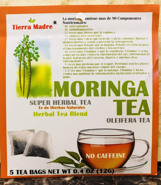 TIERRA MADRE Moringa Tea 2 Pack