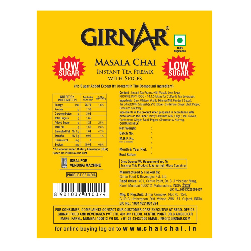 Girnar Instant Premix Masala Unsweetened (1Kg)