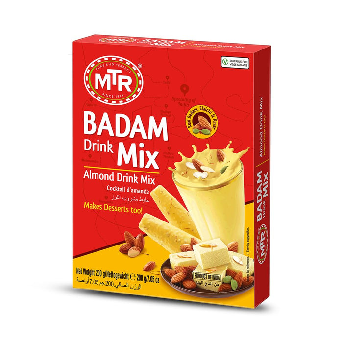 MTR Badam Drink Mix (200gm (Pack of 1))