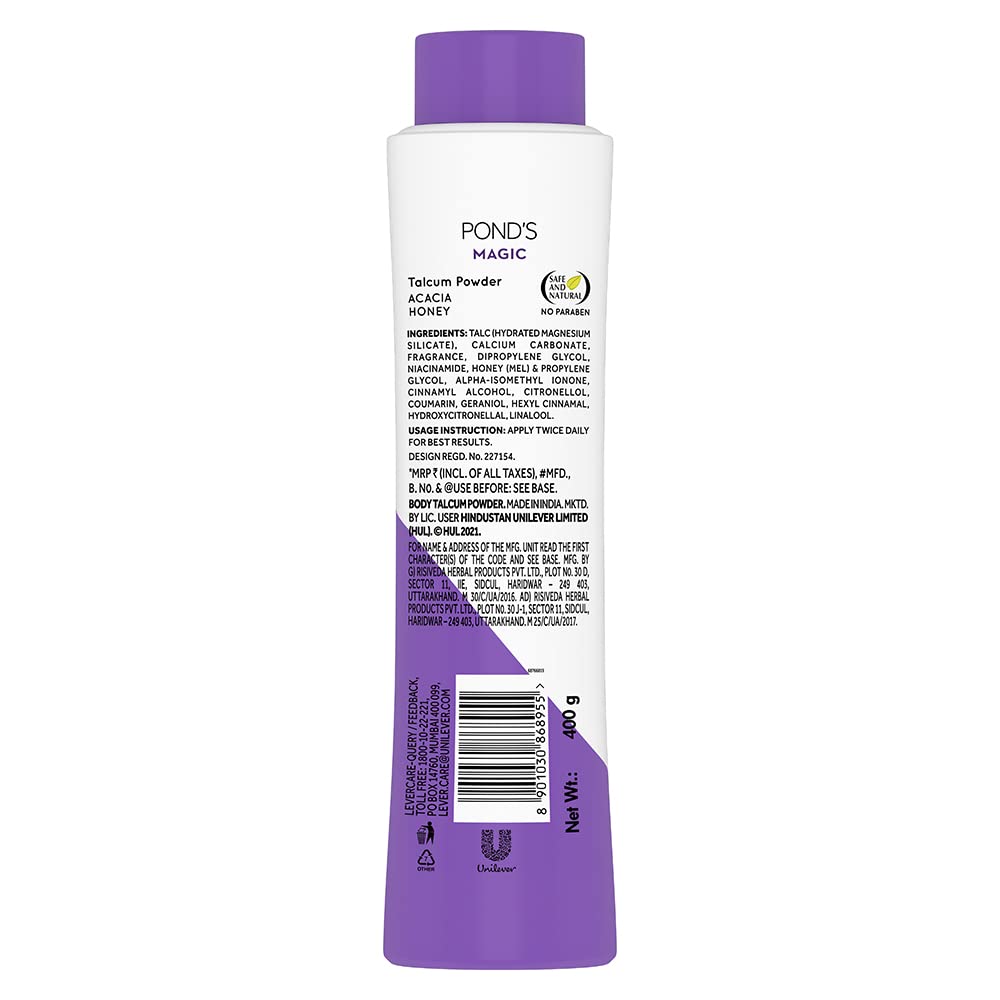 POND'S Magic Fresh Talc 400G - Indian Hair Products