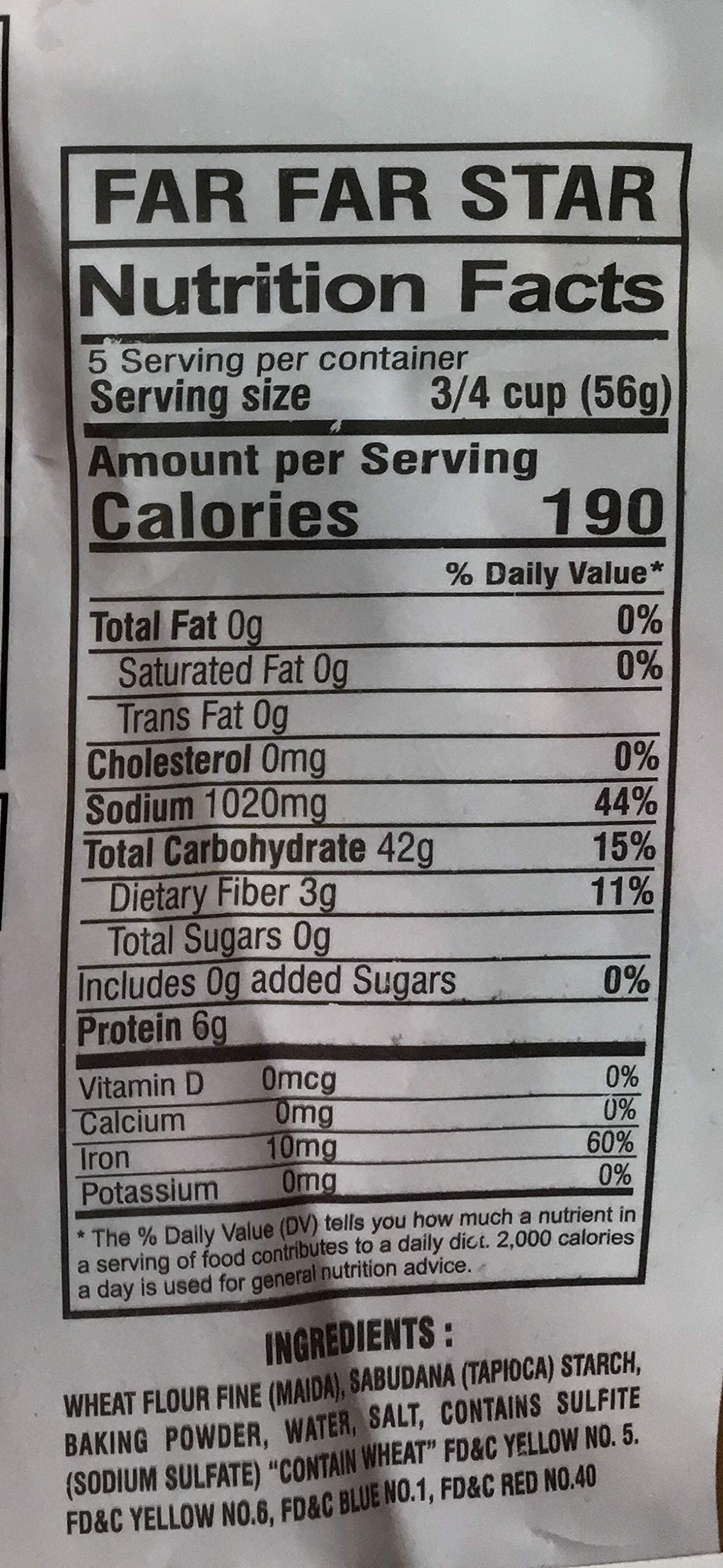 Swad Fryums Far Far Star 300 gms - Food / Masala / Dal