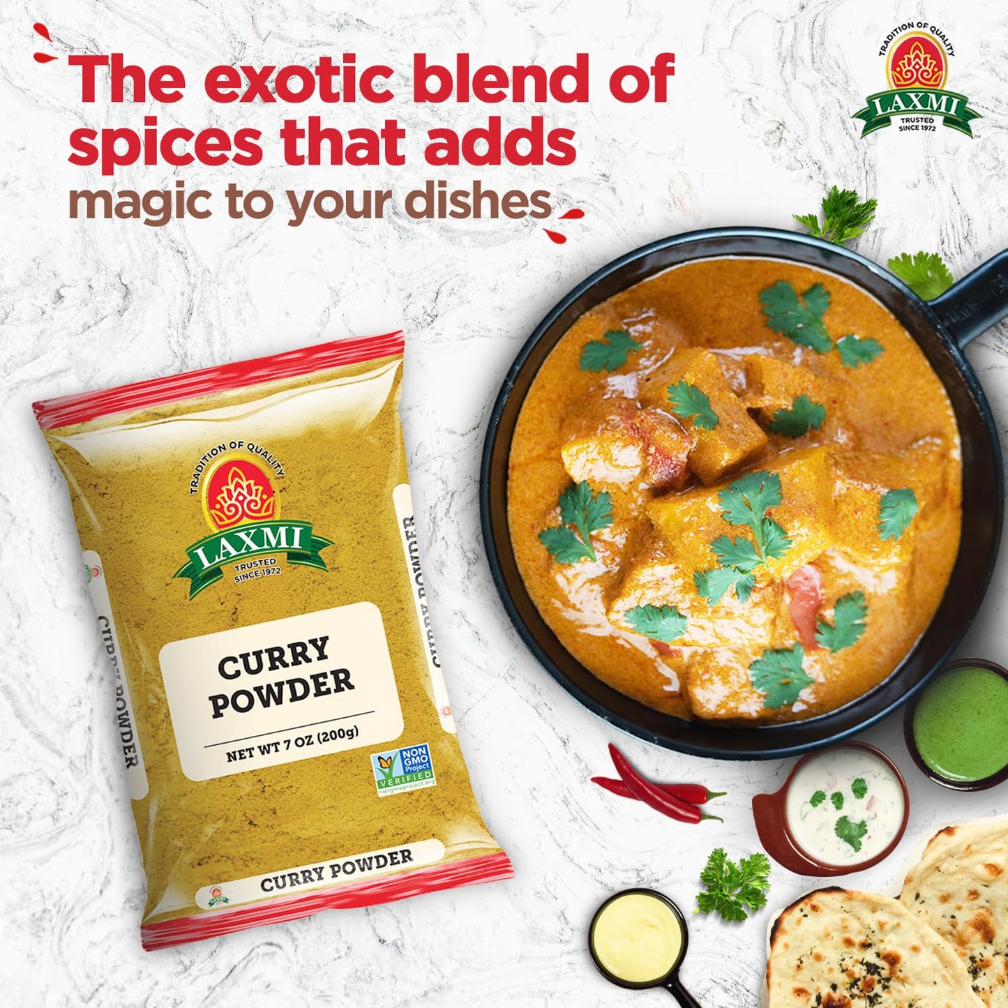 Laxmi Curry Powder 200 gms - Indian Spices