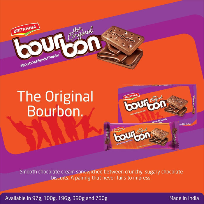 Britannia -bourbon Choco Creme Biscuits Original 780 gms