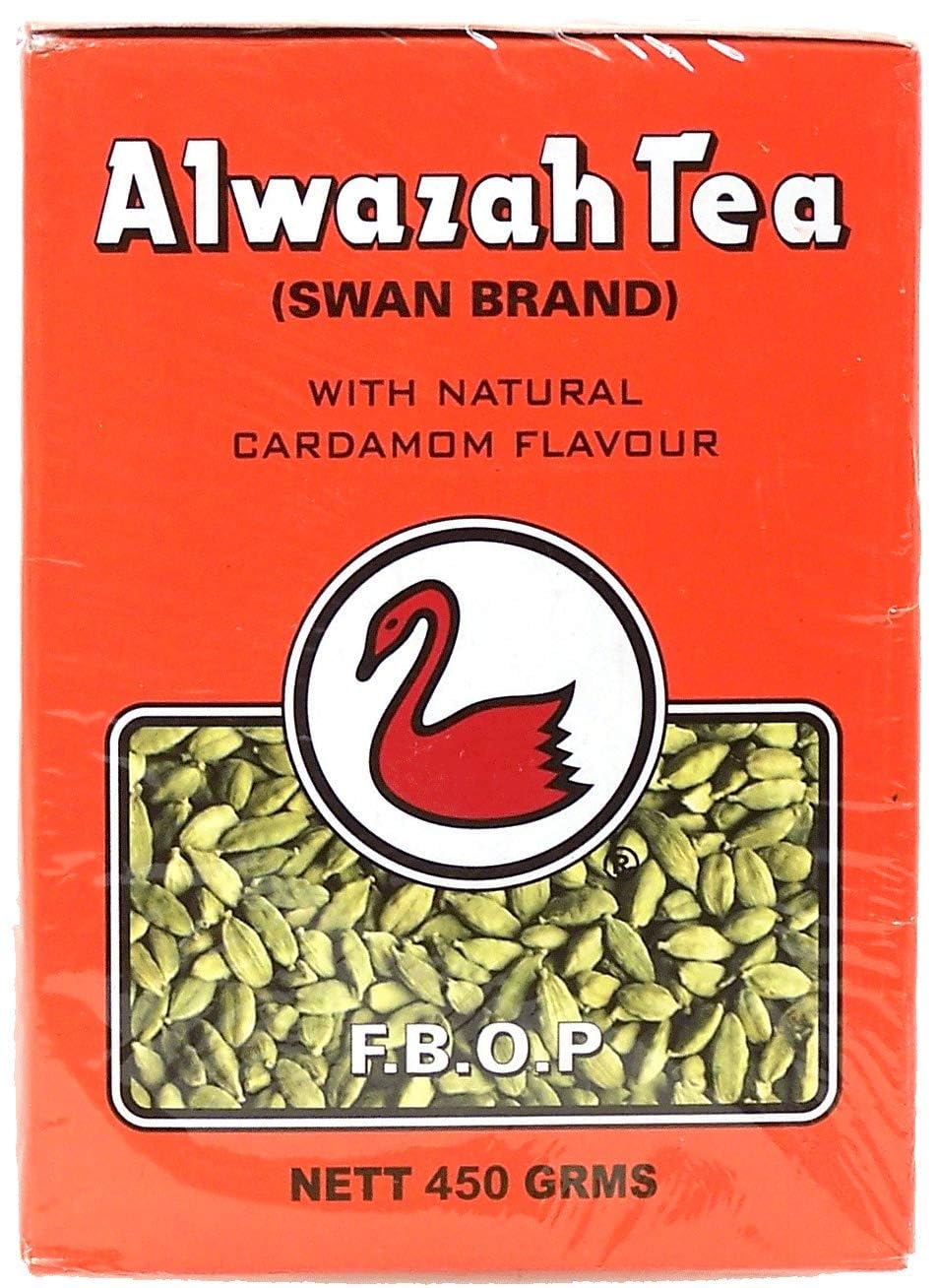 Alwazah loose tea with cardamom flavor 360-gram box (Pack of 1)