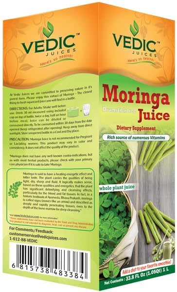 Vedic Moringa Juice 500ml - Food / Masala / Dal