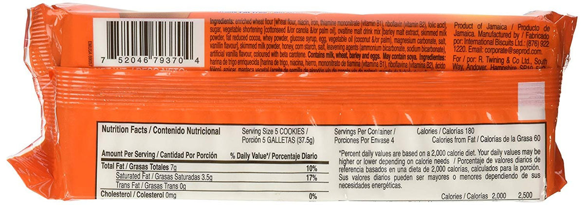Ovaltine Biscuits 150g Cookies (Pack of 4)