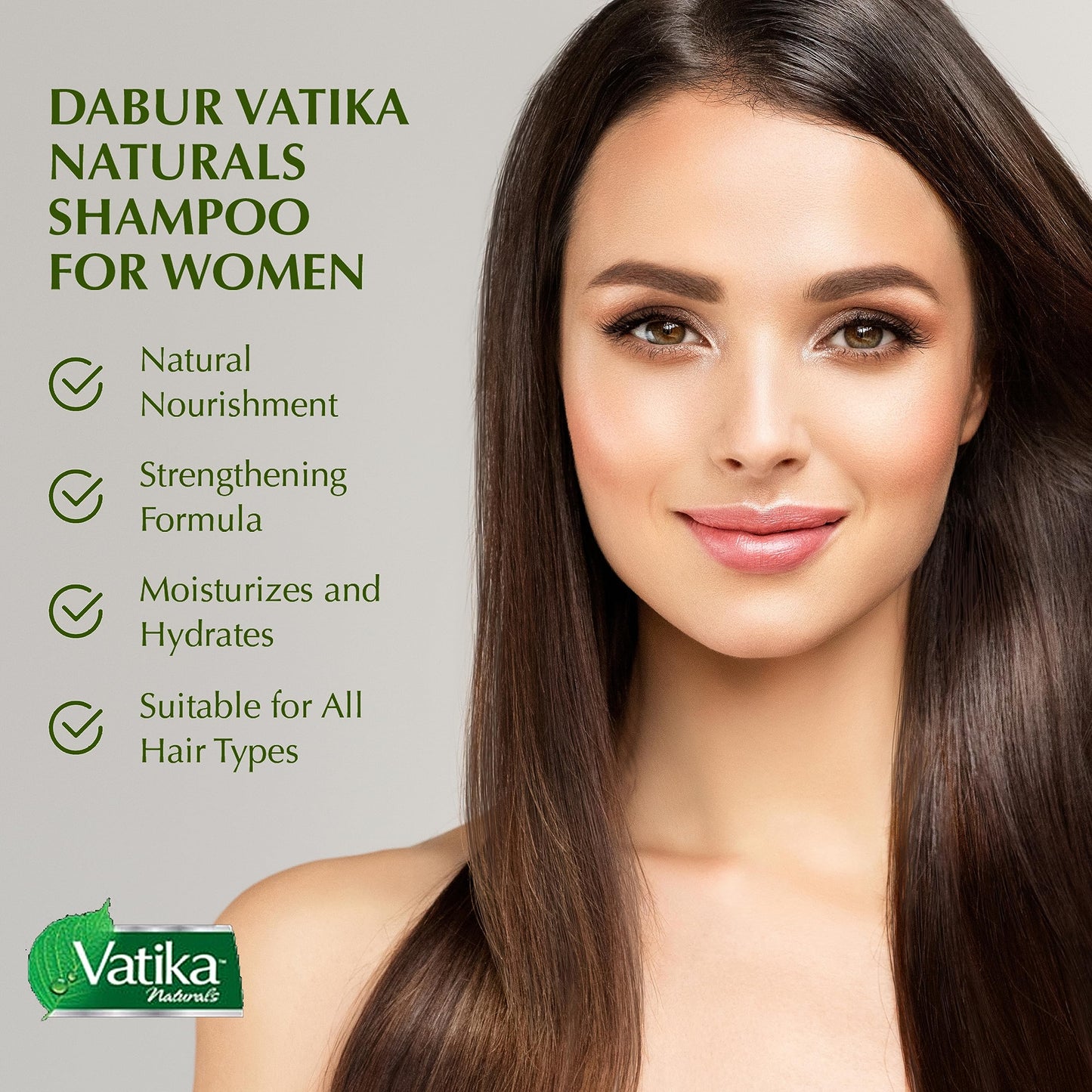 Dabur Vatika Naturals Virgin Olive Nourishing Shampoo 400ml