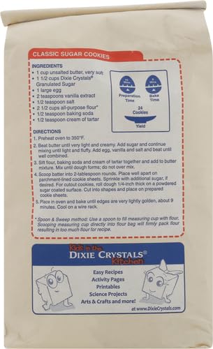 Dixie Pure Cane Sugar 4 lbs