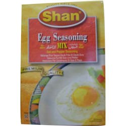 Shan Egg Seasoning Mix 1.76 oz (50g) - Spice Powder for Salt and Pepper Seasoning - Sprinkle Powder for Fried and Boiled Eggs  (1.76 Ounce (Pack of 1))