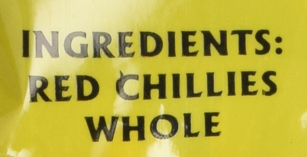 Swad Whole Round Chillies 3.5 Oz - Food / Masala / Dal