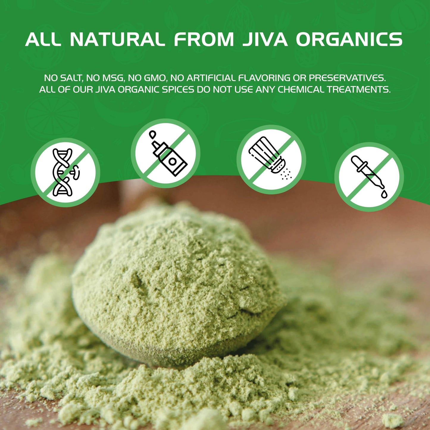 Jiva Organics Barley Grass Powder 200g (7 Oz)